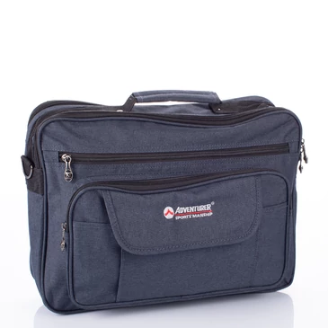 AdventureR Férfi válltáska kék színben 5286-jeansblue