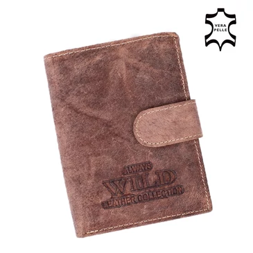 Wild Valódi bőr Pénztárca