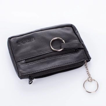 Praktikus Bőr Kulcstartó SCM-SA-17-black