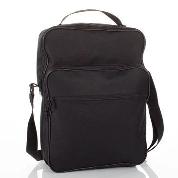 Fekete férfi vászon válltáska