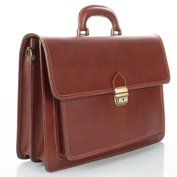 TASSO Valódi bőr aktatáska 2 részes