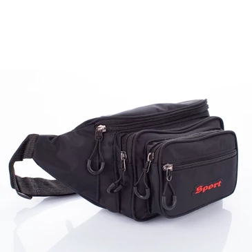 5 zsebes övtáska szürke színben 