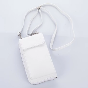 Valódi bőr telefontartó és pénztárca egyben