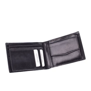 Bőr férfi pénztárca díszdobozban 