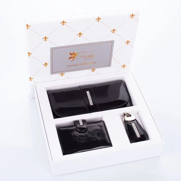 Fairy Crystal köves pénztárca kártyatartó kulcstartó ajándékcsomag