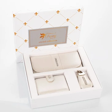 Fairy Crystal köves pénztárca kártyatartó kulcstartó ajándékcsomag