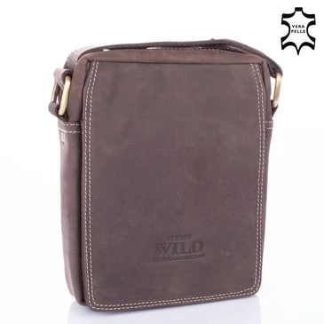 Wild Elegáns Férfi Bőr Oldaltáska