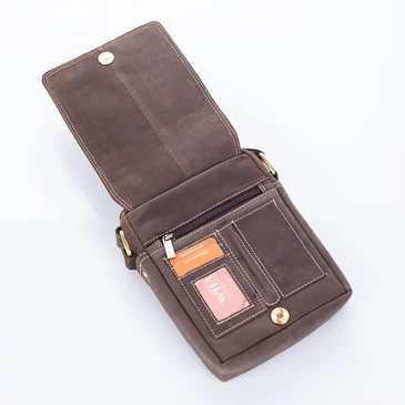 Wild Elegáns Férfi Bőr Oldaltáska