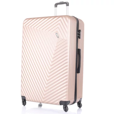 Pezsgő színű Óriás bőrönd XXXL méret