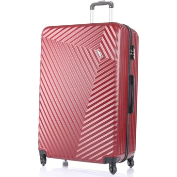 Bordó színű Óriás bőrönd XXXL méret