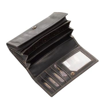 WILD Valódi bőr brifkó férfi pénztárca