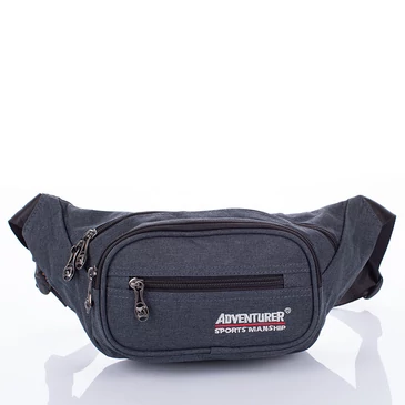 AdventureR nagyméretű 4 zsebes övtáska kék színben AT5297