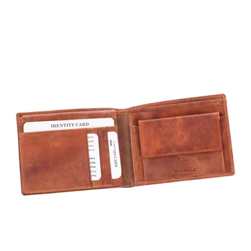 Vadász pénztárca bőr díszdobozban RFID rendszerrel szarvas mintával