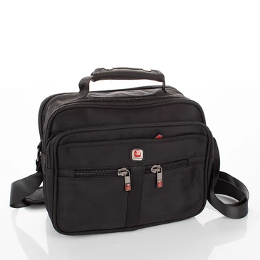 Férfi válltáska fekete színben