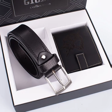 GIULIO horgász pénztárca és öv ajándékcsomag