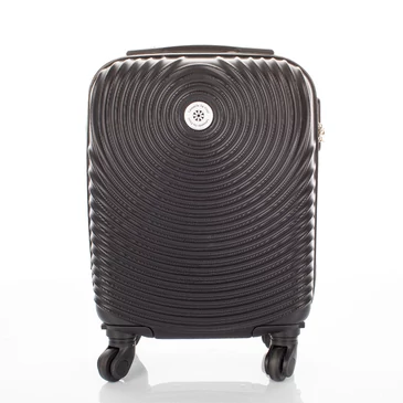 LEONARDO DA VINCI Bőrönd kabin XS méret kivehető kerékkel Keményfalú WIZZ ingyenes kabinbőrönd