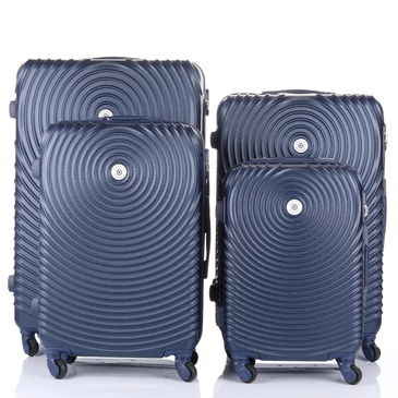 LEONARDO DA VINCI 4 részes bőrönd szett