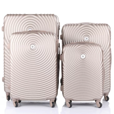 LEONARDO DA VINCI 4 részes bőrönd szett