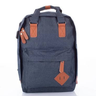 Hátizsák usb töltővel kék színben