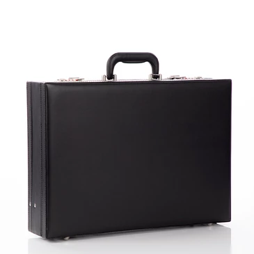 DN-2625 számzáras műbőr diplomatatáska bővíthető