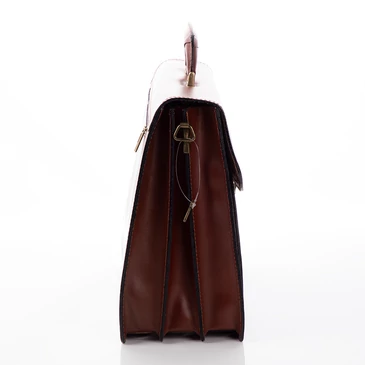 Valódi bőr aktatáska 3 részes '