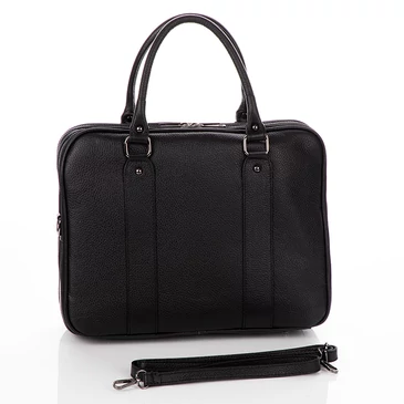 Laptoptartós Valódi bőr üzleti táska NT 8890 Beige