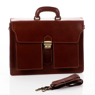Valódi bőr aktatáska 3 részes 
