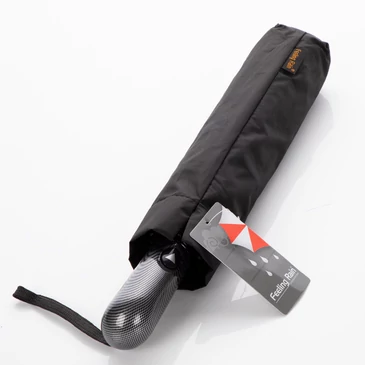 Feeling Rain félautomata nagyméretű fekete esernyő*