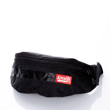 Nagyméretű övtáska szürke színben