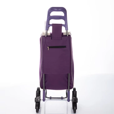 Euroline gurulós lépcsőjáró bevásárlókocsi Lila színben