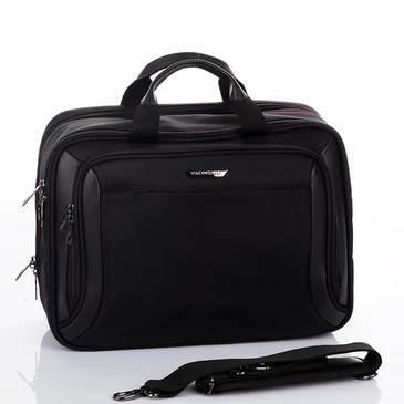 R-2133 Roncato BIZ 2.0 bővíthető laptoptáska fekete színben