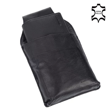 Pincér pénztárca plusz tartó fekete