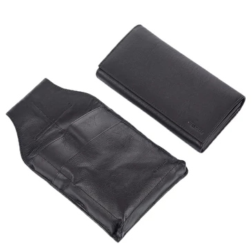 Pincér pénztárca plusz tartó fekete