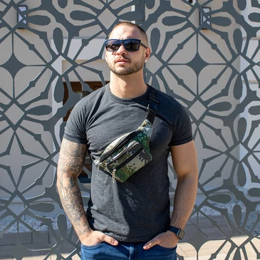 Övtáska terepszínben 