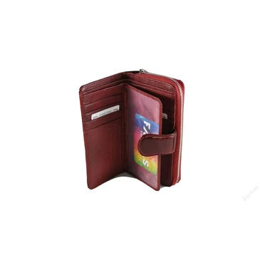 Patrizia Lakkpénztárca Álló Fazon FF116 Piros