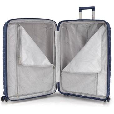 Gabol bőrönd nagy méret GA-1220L Bézs ajándék bőröndhuzattal