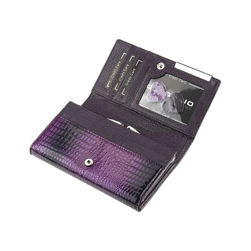 Valódi bőr női pénztárca díszdobozban