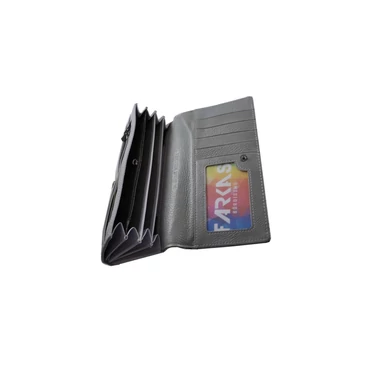 Cavaldi különleges lakk bőr női pénztárca PL27 Silver