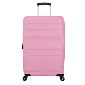American Tourister Sunside Spinner bővíthető bőrönd 77 cm rózsaszín