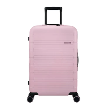 American Tourister Novastream bővíthető Spinner bőrönd 67 rózsaszín