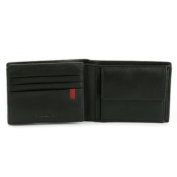 Roncato bőr pénztárca fekete színben R-2903 Black