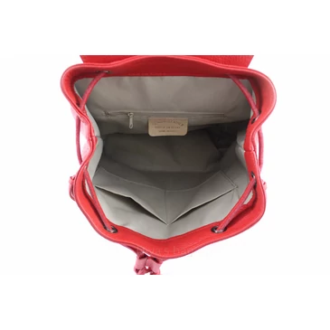 Valódi bőr női hátitáska fehér színben S7068 White