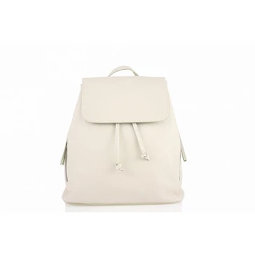 Valódi bőr női hátitáska bézs színben S7068 Beige