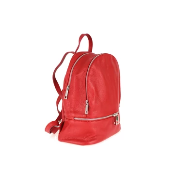 Valódi bőr női hátizsák Fehér