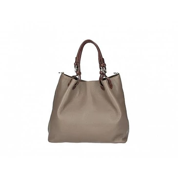 Valódi bőr női Táska SötétTaupe