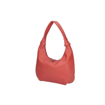 Valódi bőr női Táska Piros