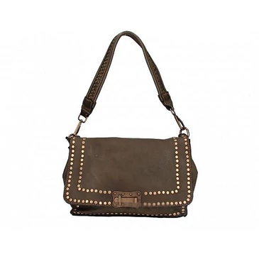 Valódi bőr női Táska Sötétbarna