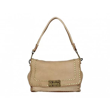 Valódi bőr női Táska Taupe