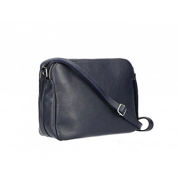 Valódi bőr női táska TR152 Sötétkék
