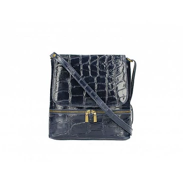 Valódi bőr női táska TR189 Sötétkék